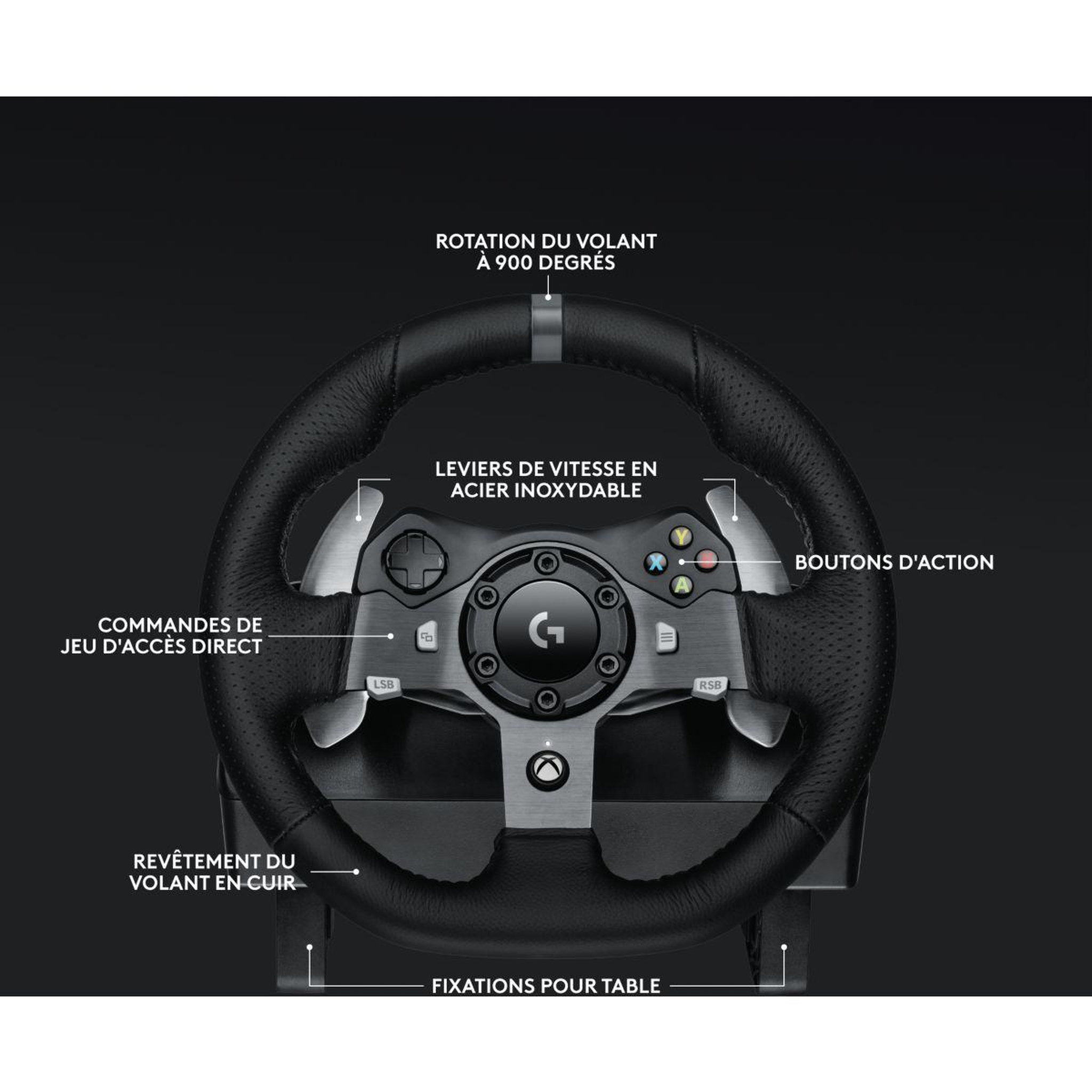 Voir la diapositive 5 : Logitech Volant + pédalier volant g920 + casque astro a10