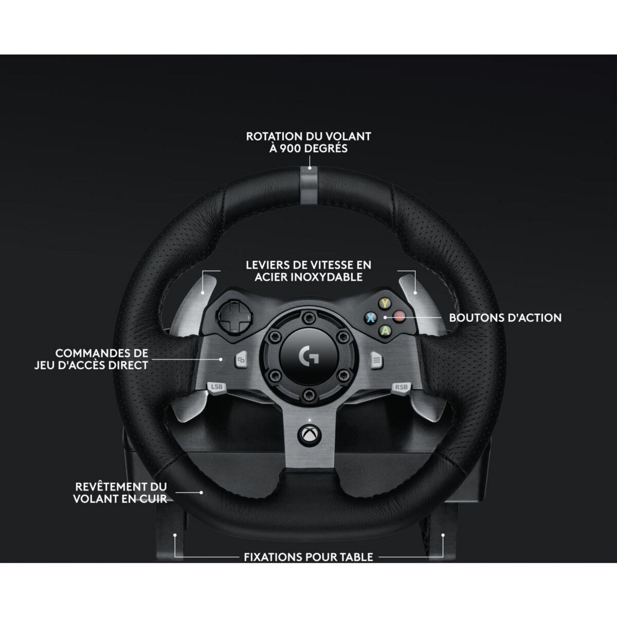 Logitech Volant + Pédalier VOLANT G920 + CASQUE ASTRO A10