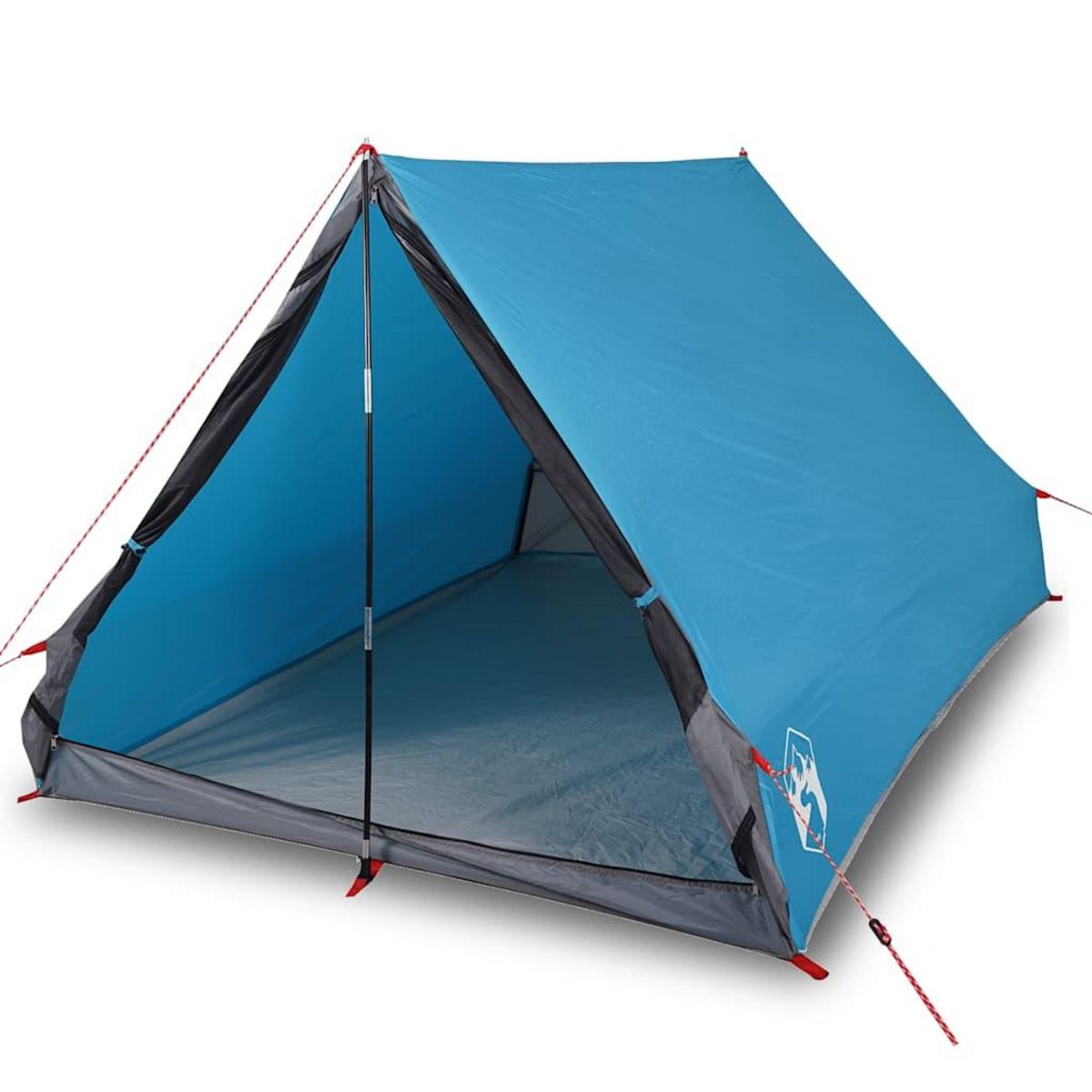 VIDAXL Tente de camping en forme de A 2 personnes bleu impermeable