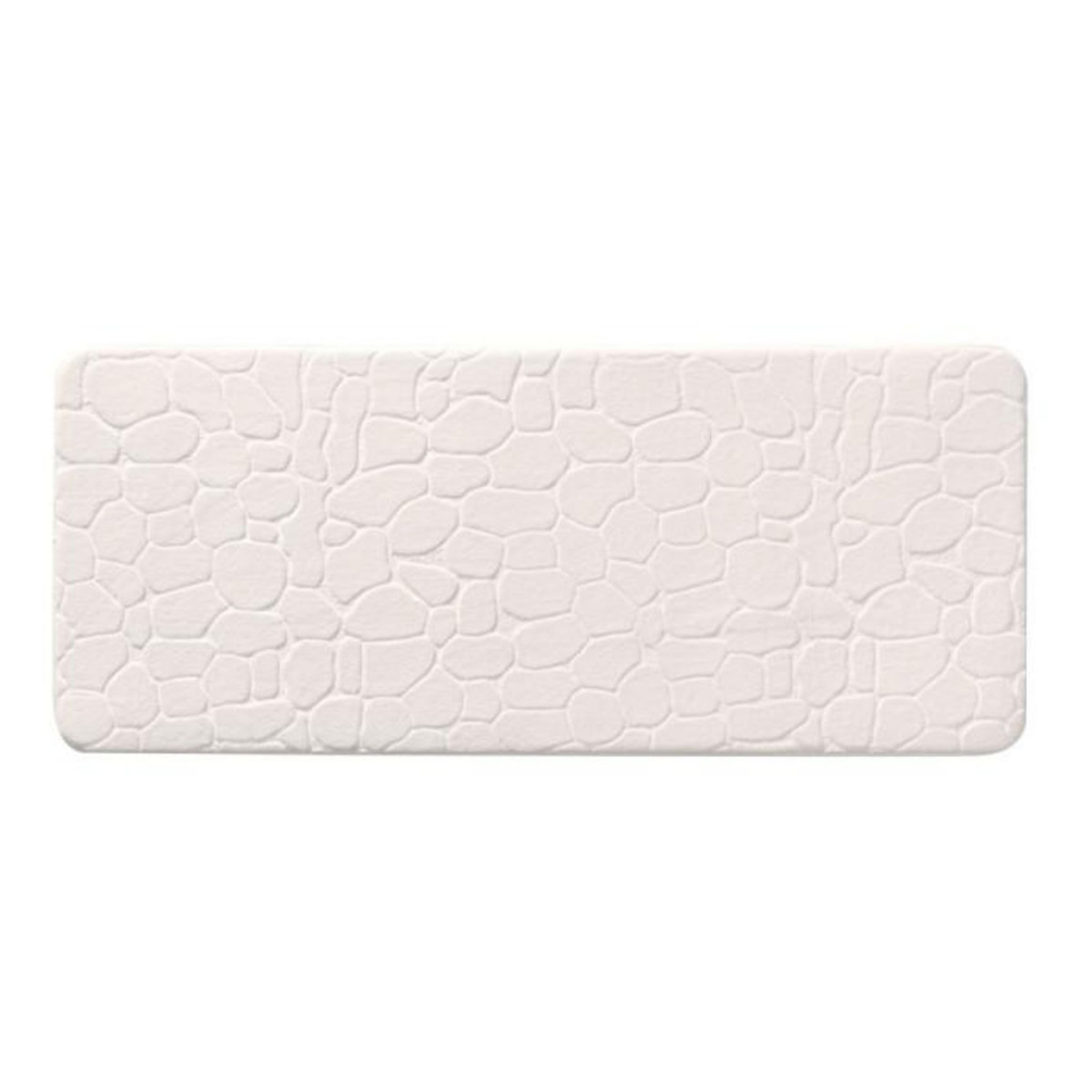 Paris Prix Tapis de Bain  Ricochet  50x120cm Blanc