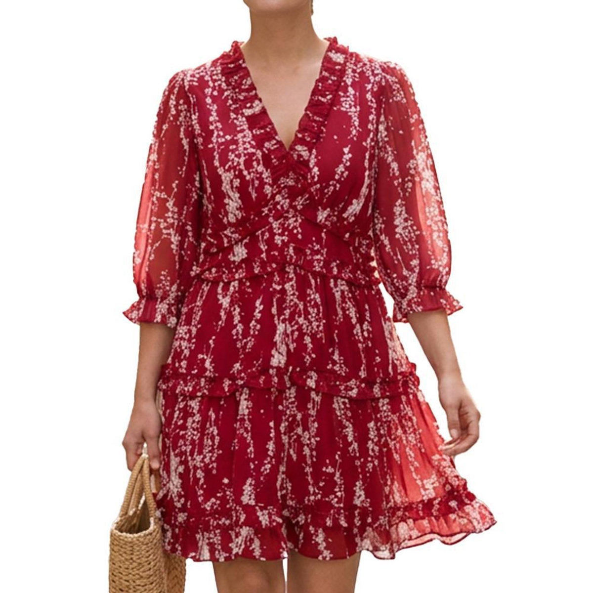 Vero Moda Robe Rouge Femme Vero Moda Gabriella