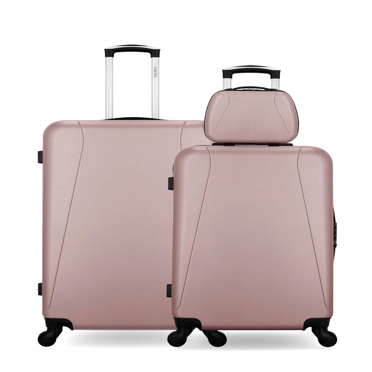 HERO HERO - Lot de 3 - Valise grand format, valise weekend et vanity LANZAROTE