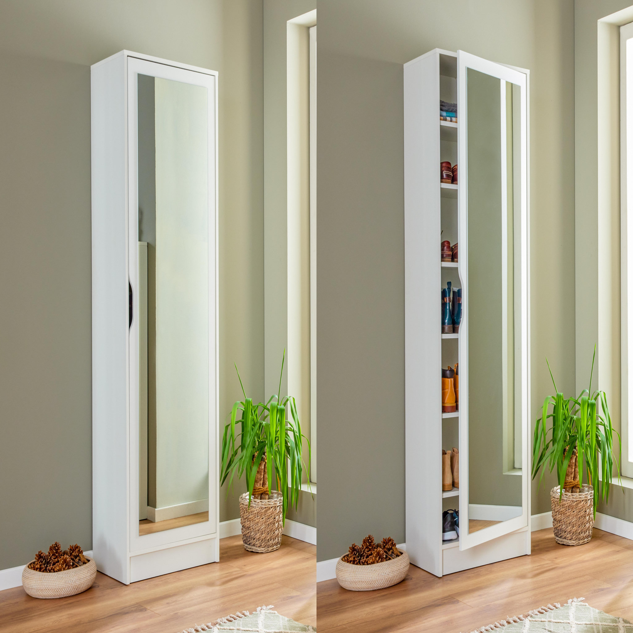 Voir la diapositive 5 : INTERLINK Armoire à Chaussures Westphalen 1D