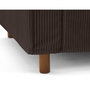 Voir la diapositive 2 : LISA DESIGN Jake - canapé déhoussable d'angle droit 5 places en velours côtelé