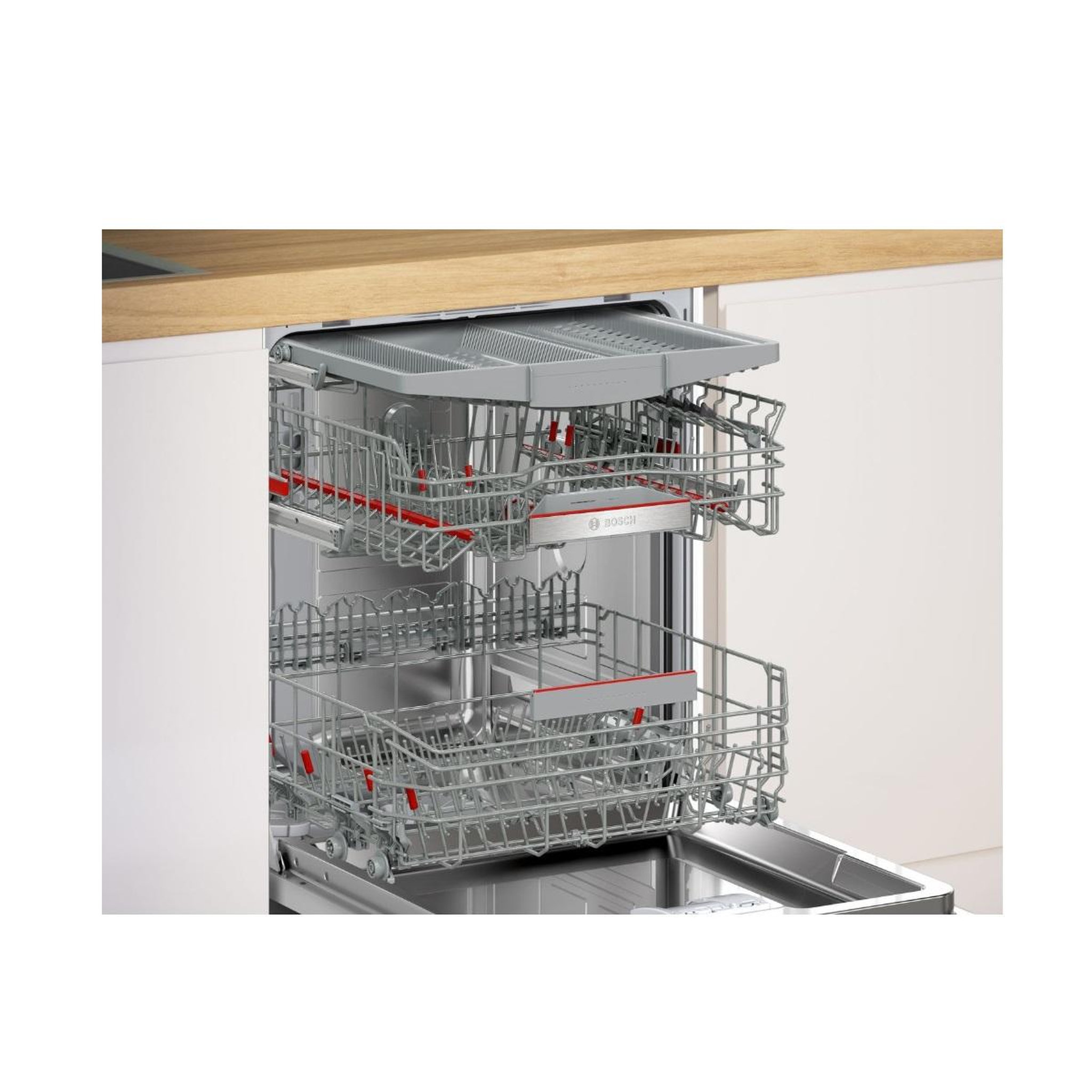 Voir la diapositive 6 : BOSCH Lave-vaisselle 60cm 14 couverts 42db tout intégrable - SBD6ECX12E