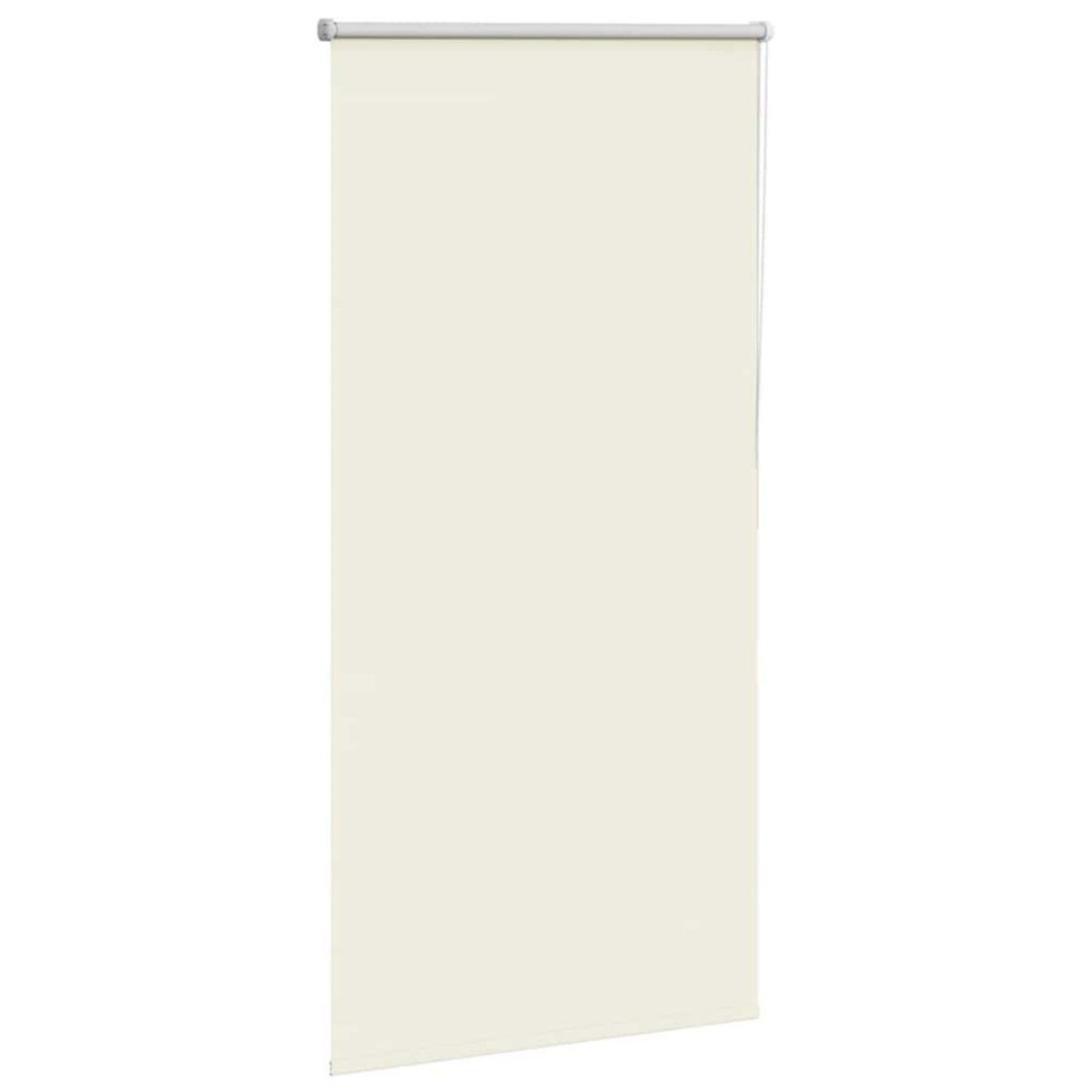 VIDAXL Store enrouleur occultant blanc casse 85x130cm largeur du tissu