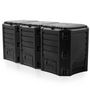 Voir la diapositive 2 : NATURE Nature Bac a compost Noir 1200 L