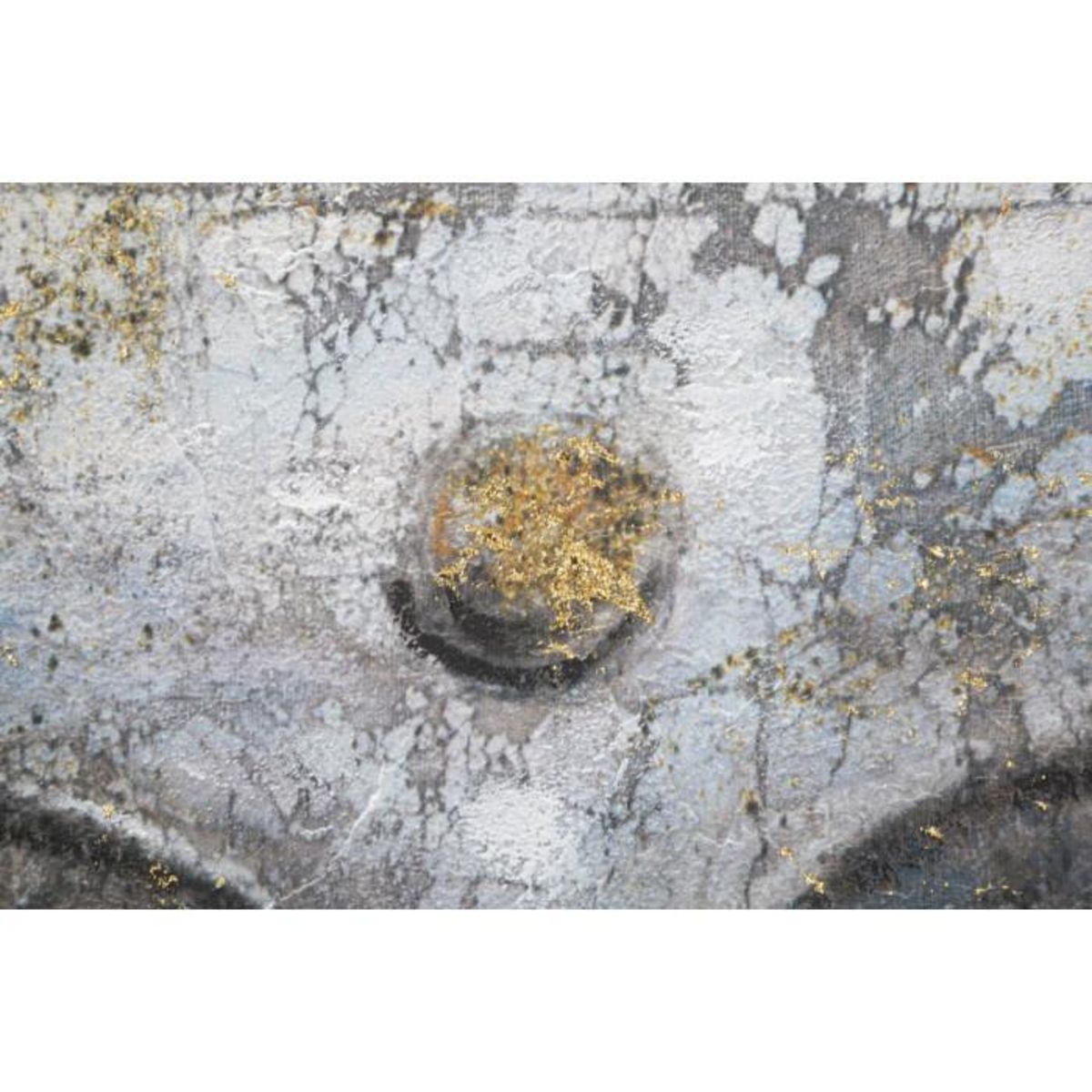 Paris Prix Toile Imprimée Déco  Bouddha Face  80x120cm Multicolore