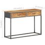 Voir la diapositive 6 : VIDAXL Table console 110x35x75 cm Bois d'acacia massif