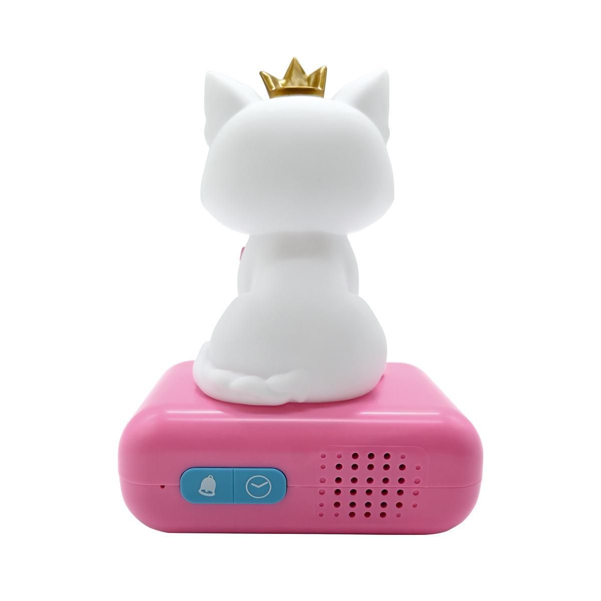 Lexibook Réveil avec Veilleuse Lumineuse Chat en 3D