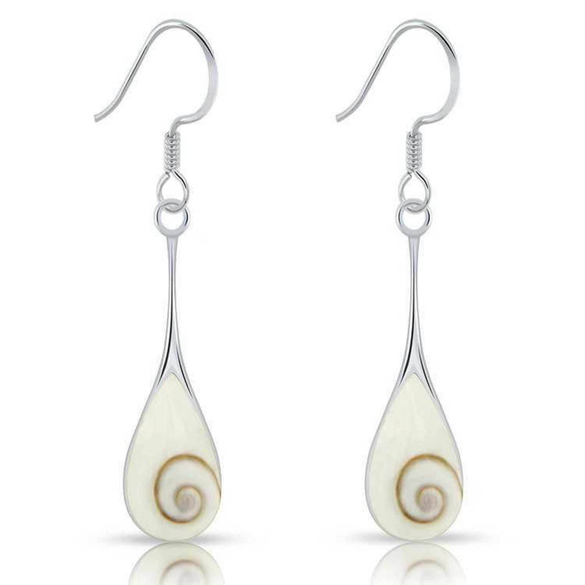 PLANETYS Boucles D'Oreilles Pendantes Oeil De Sainte Lucie En Argent ...