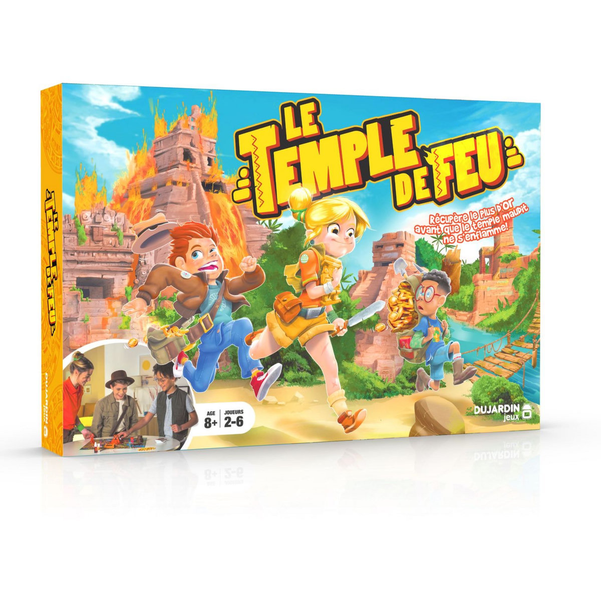 DUJARDIN Jeu Le temple de feu