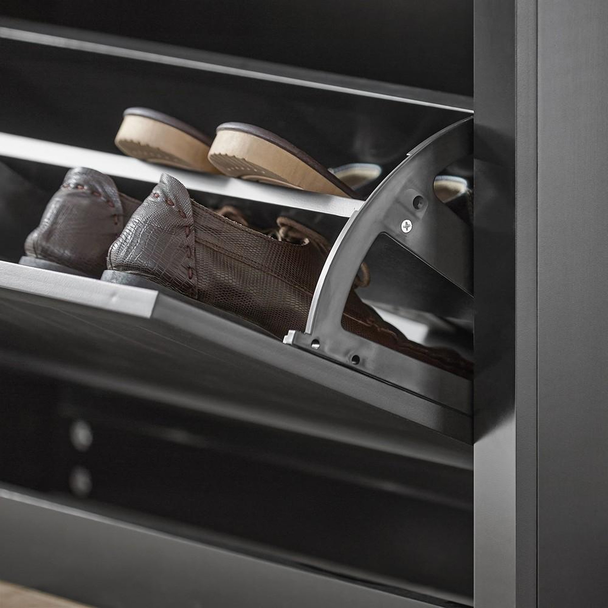 Voir la diapositive 5 : SOBUY SoBuy - Meuble À Chaussures 2 portes - Fonctionnel - FSR87