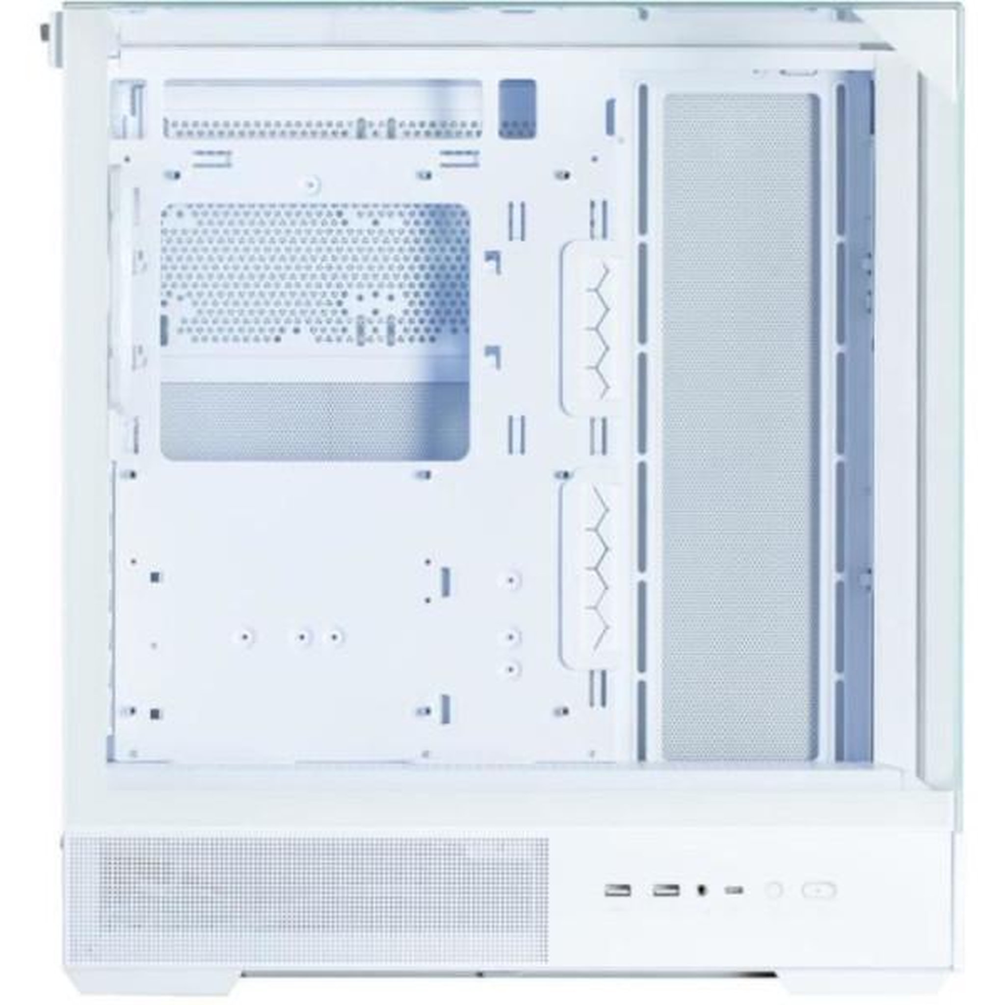 Voir la diapositive 4 : Zalman Boitier sans alimentation - zalman p40 prism plus - moyen tour - format atx - blanc