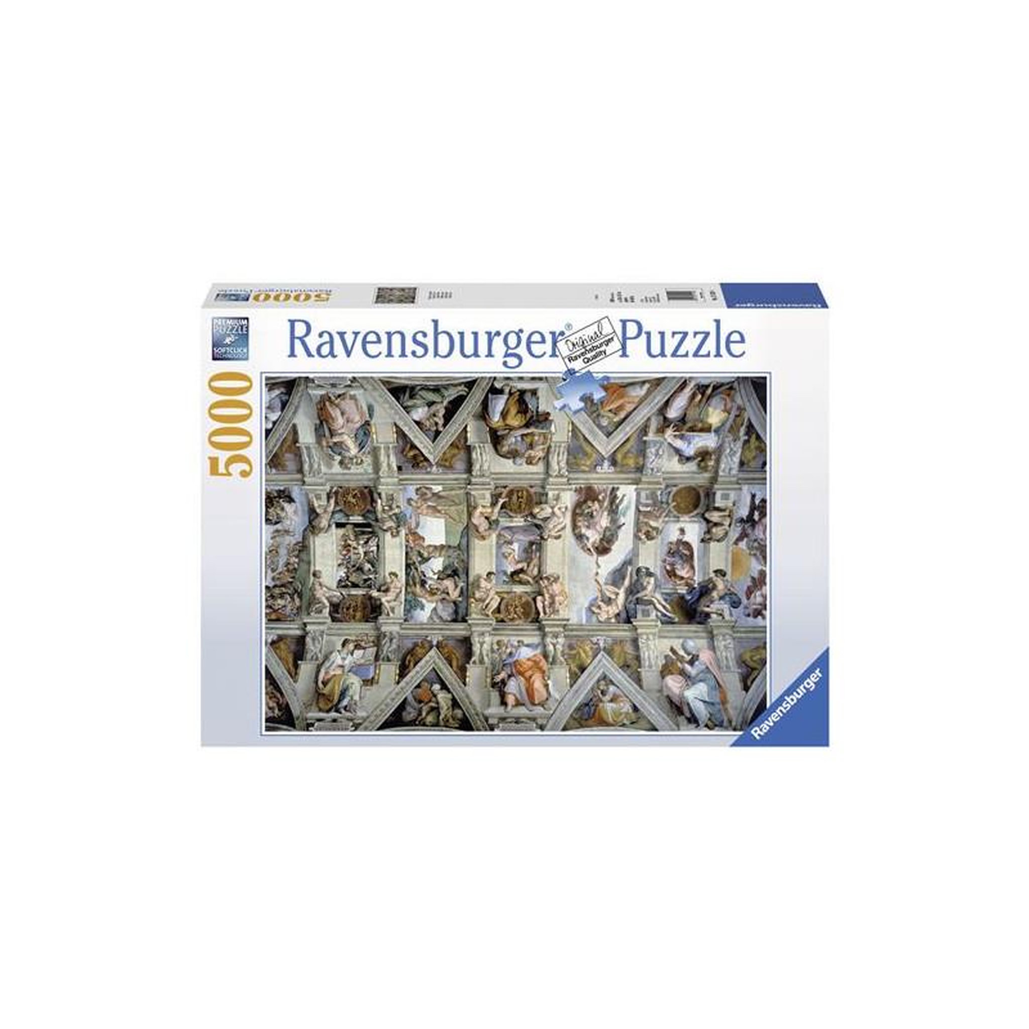 RAVENSBURGER Puzzle 5000 pièces – Chapelle Sixtine fresque – Puzzle adulte – Ravensburger