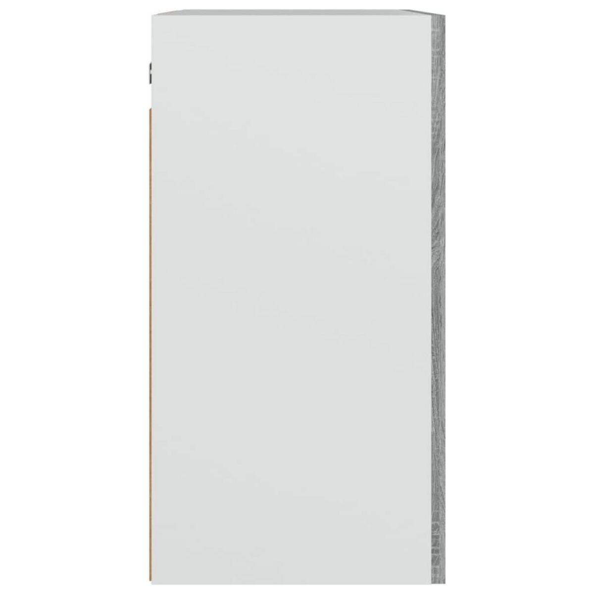 VIDAXL Armoire suspendue Sonoma gris 50x31x60 cm Bois d'ingenierie