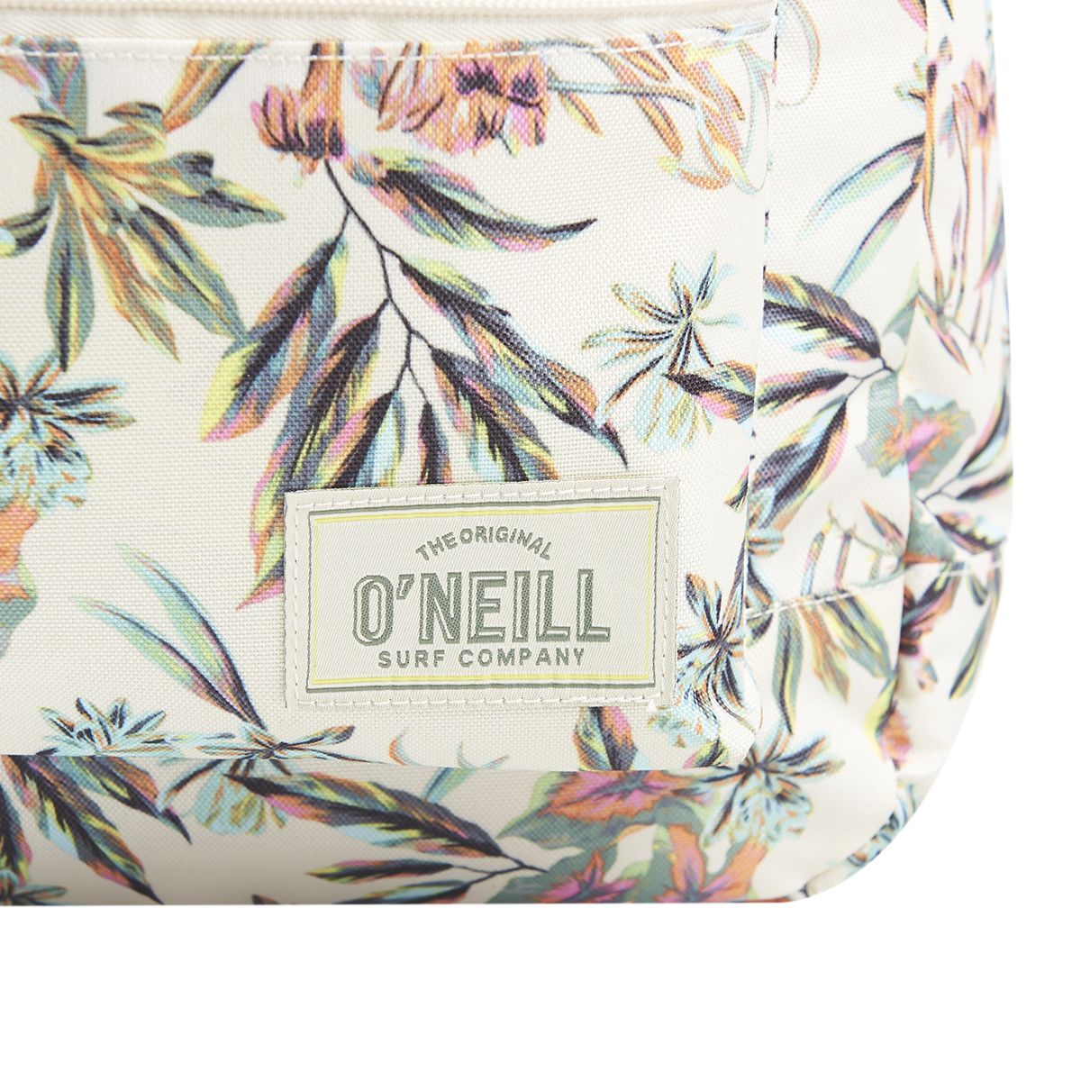 ONEILL Sac à dos 1 compartiment blanc motif feuilles multicolores