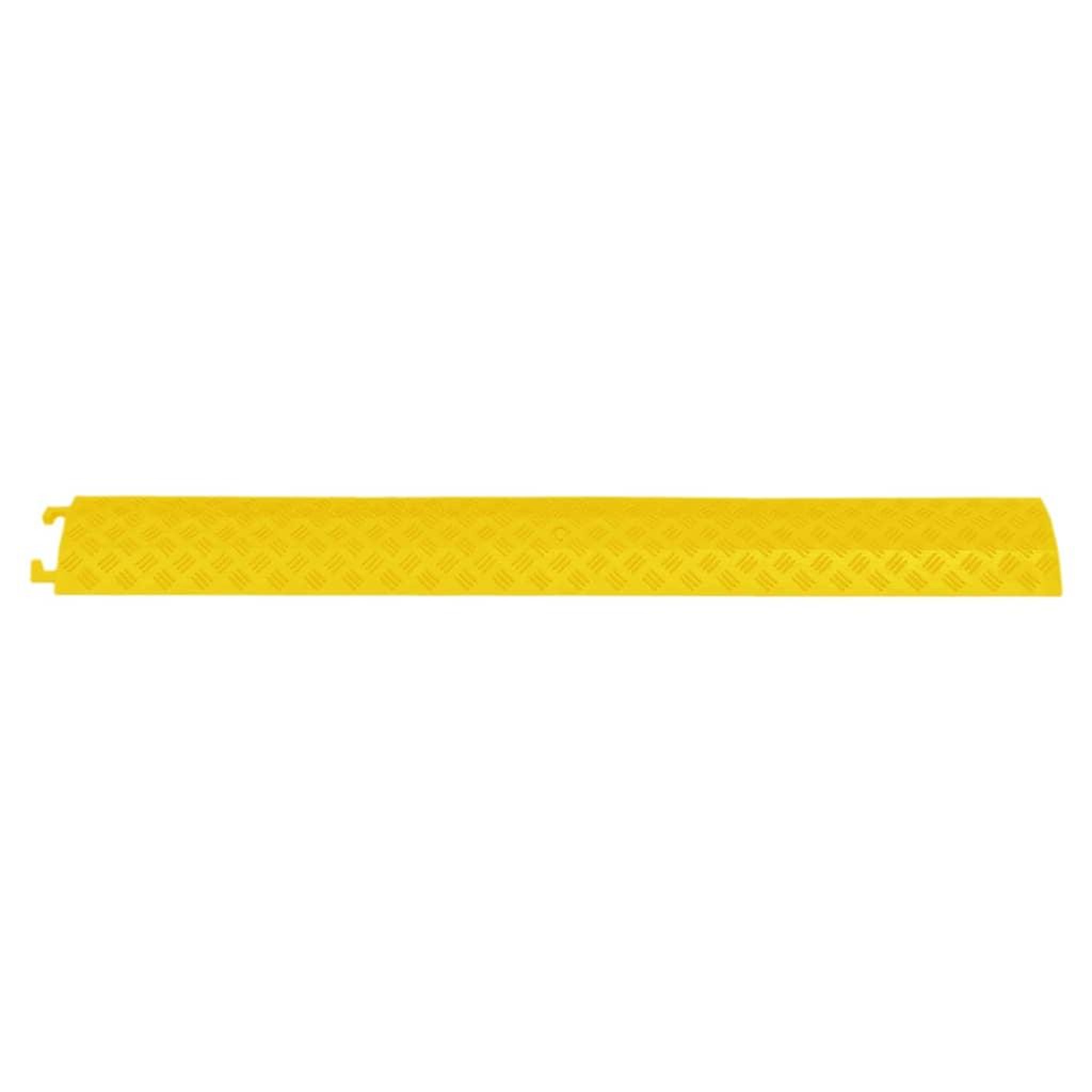 Voir la diapositive 3 : VIDAXL Rampes de protection de cable 2 pcs 98,5 cm Jaune
