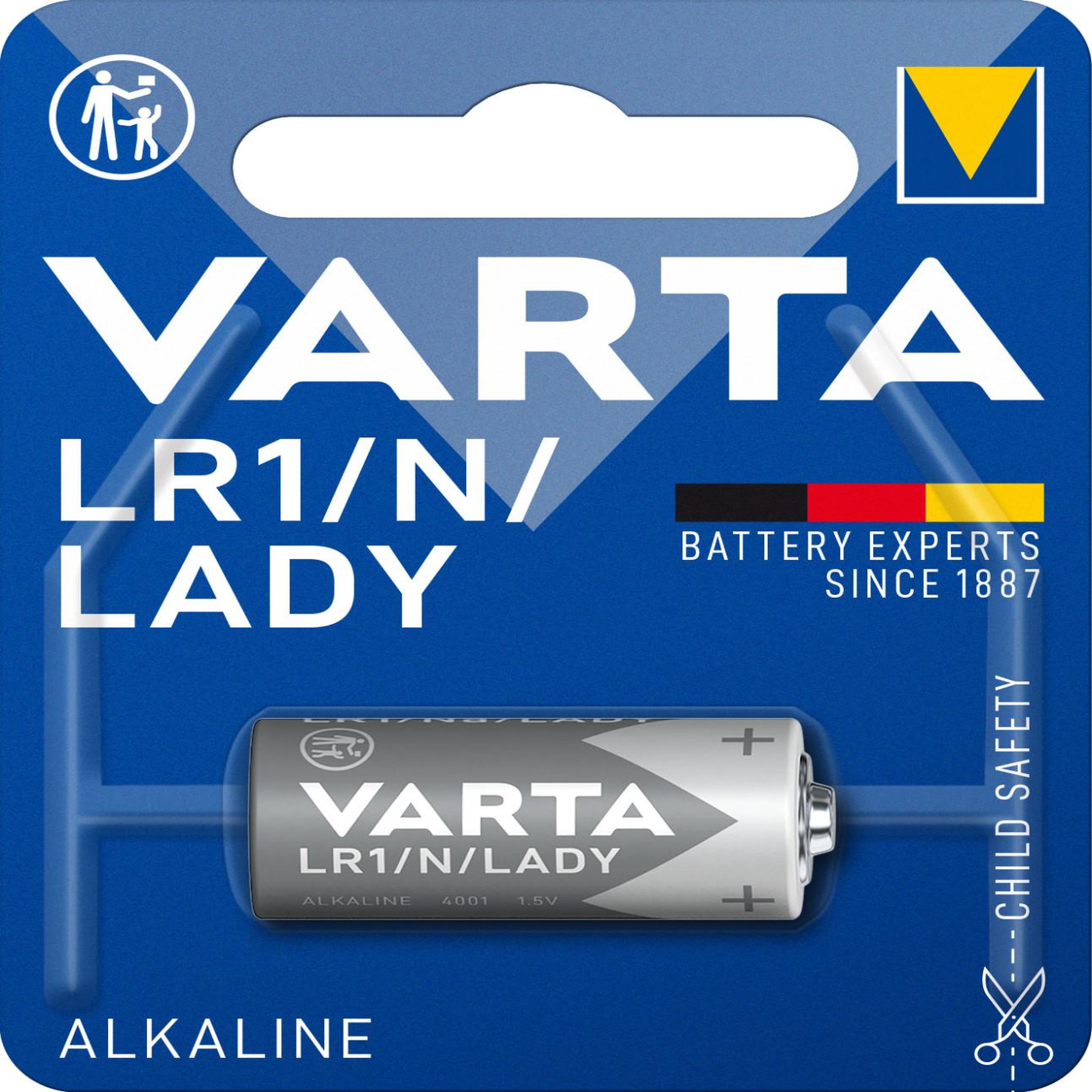 Voir la diapositive 3 : Varta Varta 04001 Batterie à usage unique Alcaline