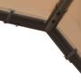Voir la diapositive 5 : VIDAXL Tente a auvent beige 3x3 m acier et tissu
