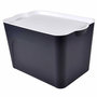 Voir la diapositive 1 : Paris Prix Boîte de Rangement Déco  Pratique  24L Anthracite