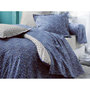 Voir la diapositive 2 : Tradilinge Parure housse de couette MELROSE Marine