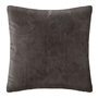 Voir la diapositive 2 : ATMOSPHERA Coussin Déhoussable Velours  Tropicor  40x40cm Gris