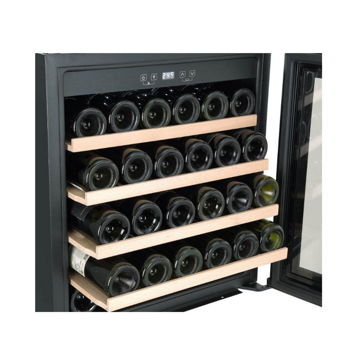 CAVISS Cave à vin encastrable 32 bouteilles noir - SLEN132TBE4