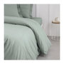 Voir la diapositive 3 : Today Housse de couette TODAY Essential - 240 x 260 cm - 2 personnes - 100% Coton uni - Celadon