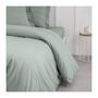 Voir la diapositive 3 : Today Housse de couette TODAY Essential - 240 x 260 cm - 2 personnes - 100% Coton uni - Celadon