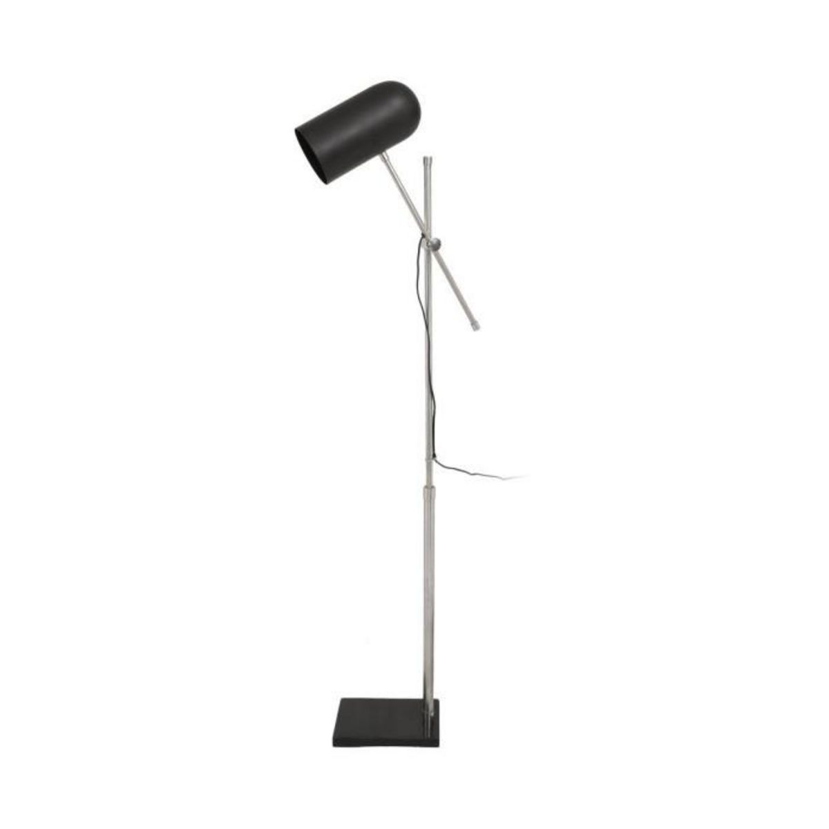 Paris Prix Lampadaire Industriel  Celeste  142cm Noir & Argent