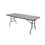 WERKAPRO Table pliante WERKA PRO aspect bois  180x74x74cm