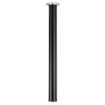 CENTRALE BRICO Pied de table Legs TS001, 820R/60mm, noir mat