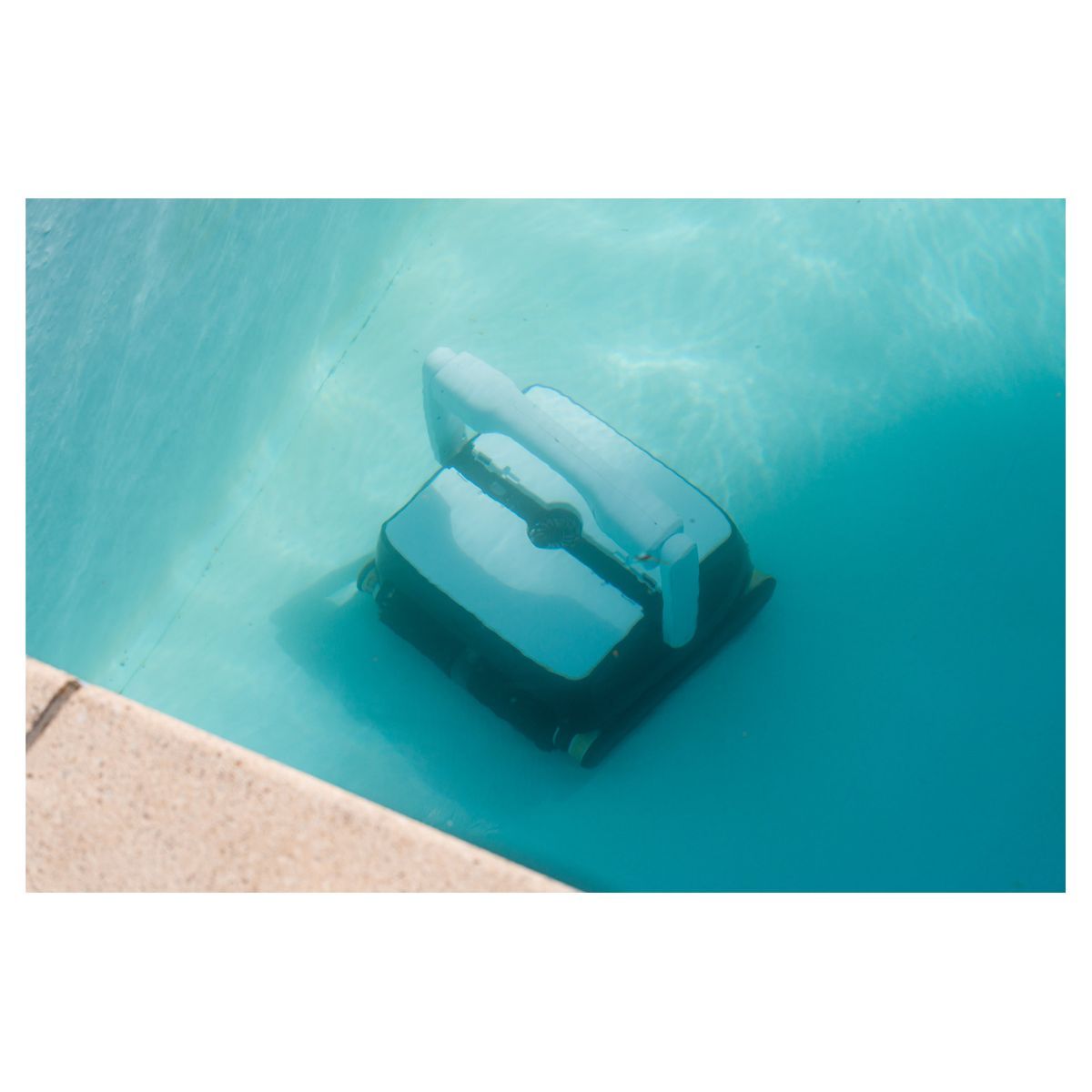 UBBINK Robot de piscine Robotclean Accu 4 Pool noir et blanc