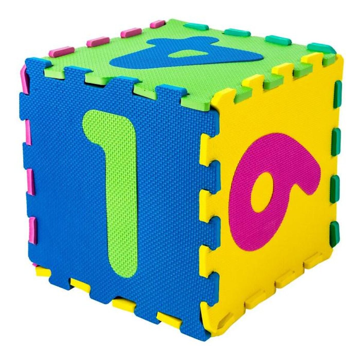 Be Toys Tapis d'Activités 3 en 1  Marelle  30cm Multicolore