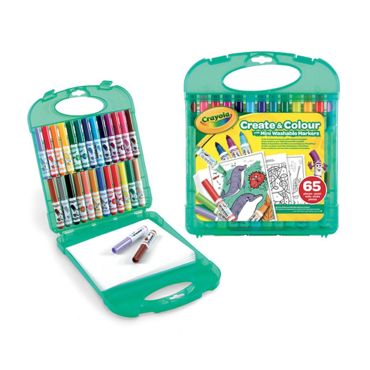 Crayola Pip Squeaks 25 Mini marqueurs lavables - Mallette
