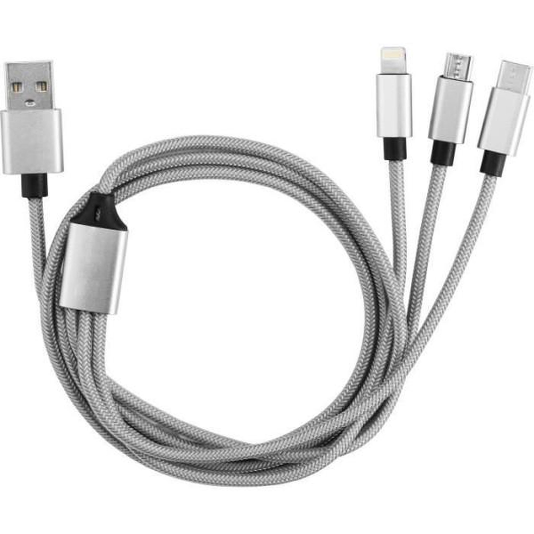 Voir la diapositive 4 : MARKET24 Kit de voyage - gao - 3-en-1 - câble 1m, chargeur mural et voiture