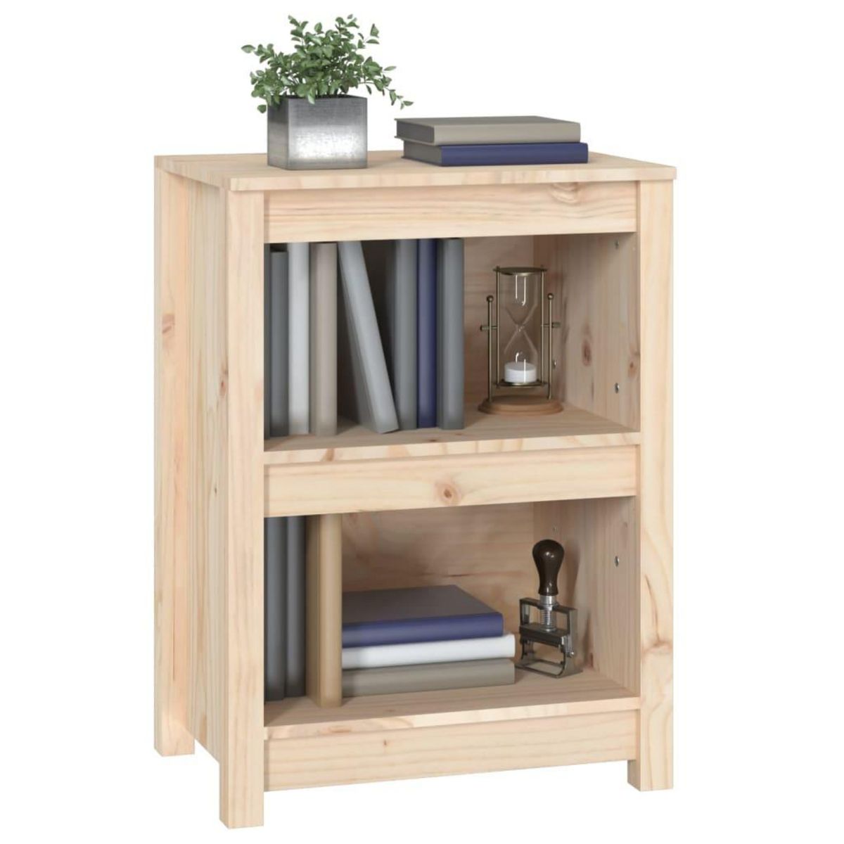 VIDAXL Bibliotheque 50x35x68 cm Bois de pin massif