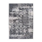 Paris Prix Tapis Tissé Vintage à Poils Plats  Saphira  Gris. Coloris disponibles : Gris
