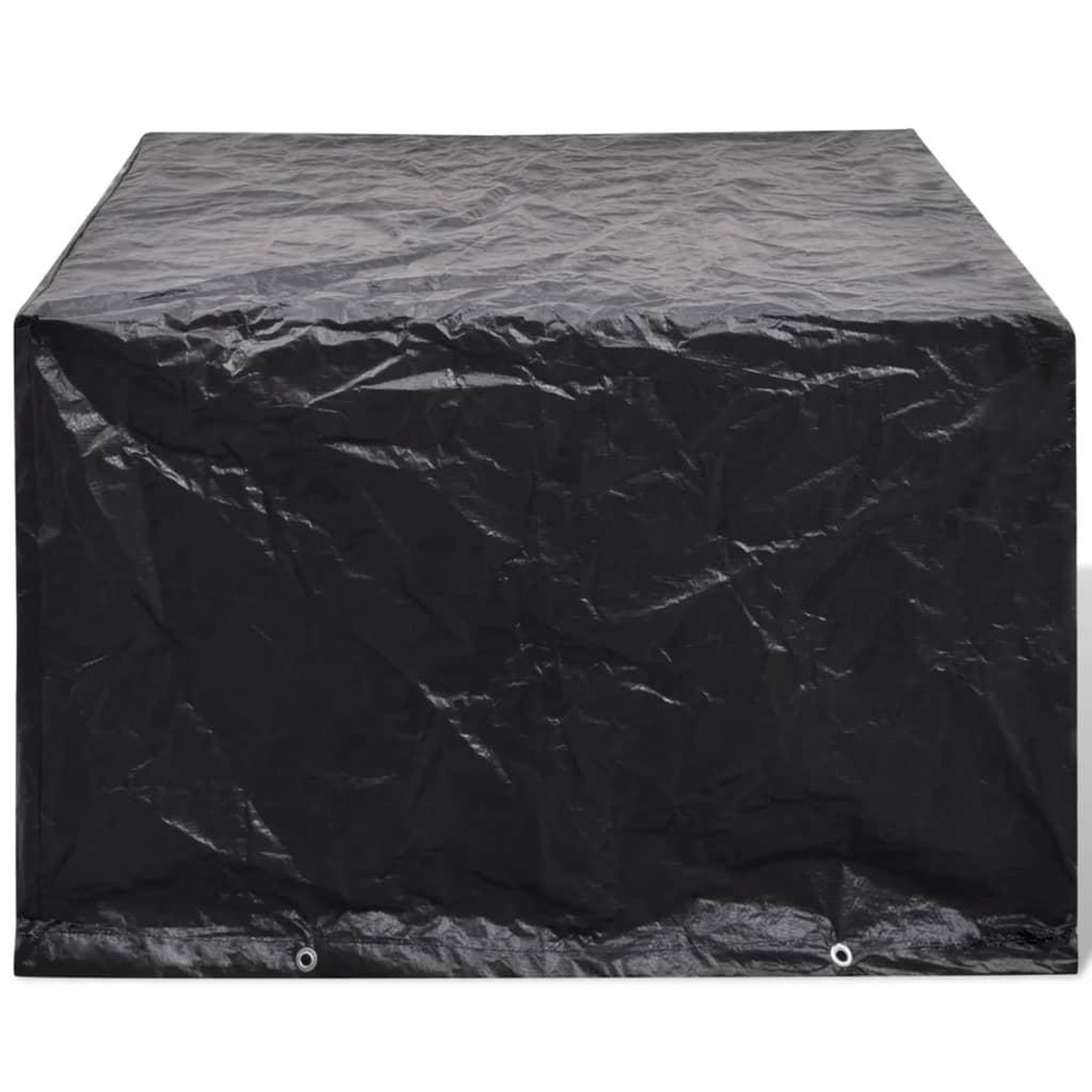 Voir la diapositive 3 : VIDAXL Housses de salon de jardin 2 pcs 8 œillets 135x135x90 cm