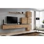 Voir la diapositive 2 : Paris Prix Ensemble Meuble TV  Switch Lamel IX  310cm Naturel