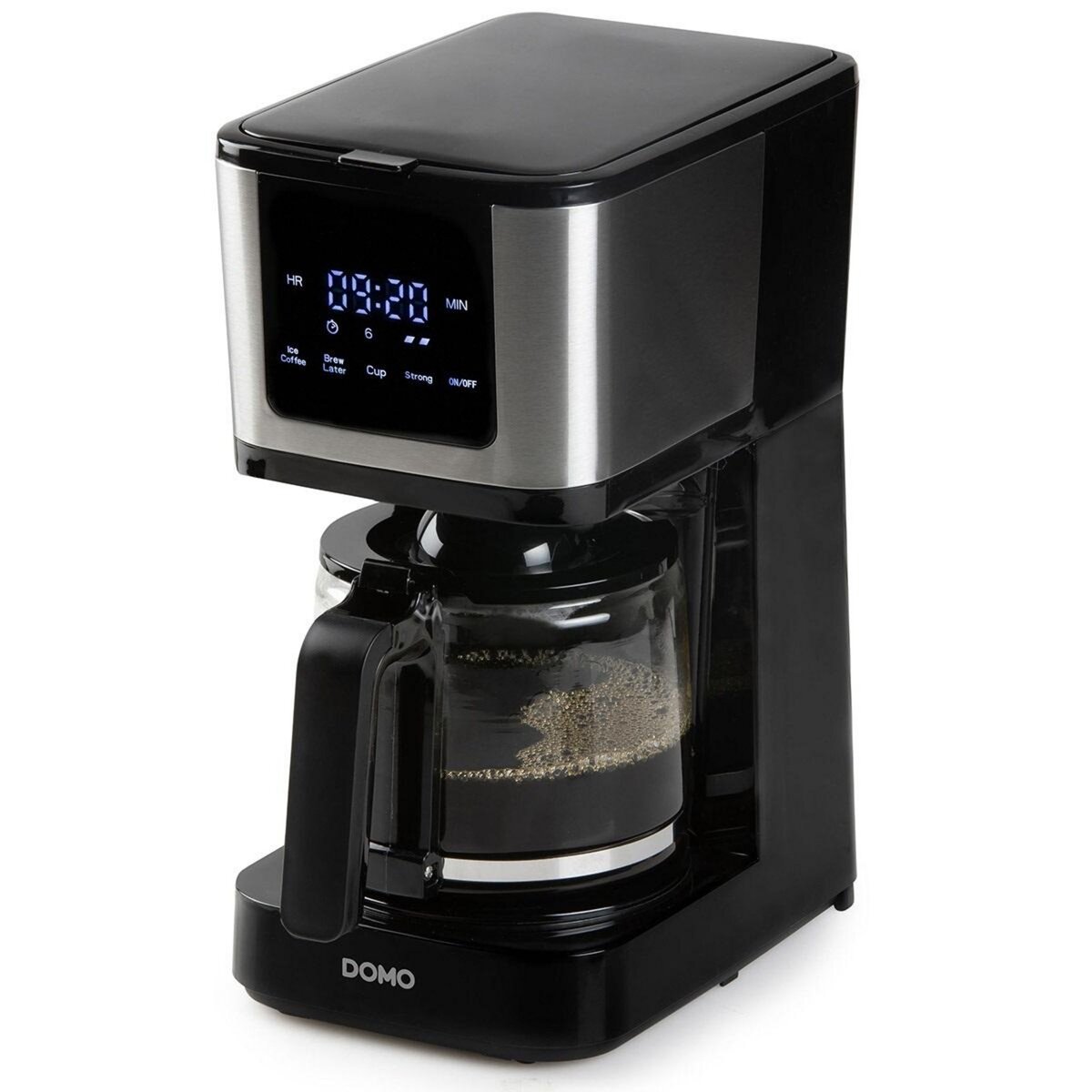 Domo Cafetière filtre programmable 10 tasses 900w noir - DO733K