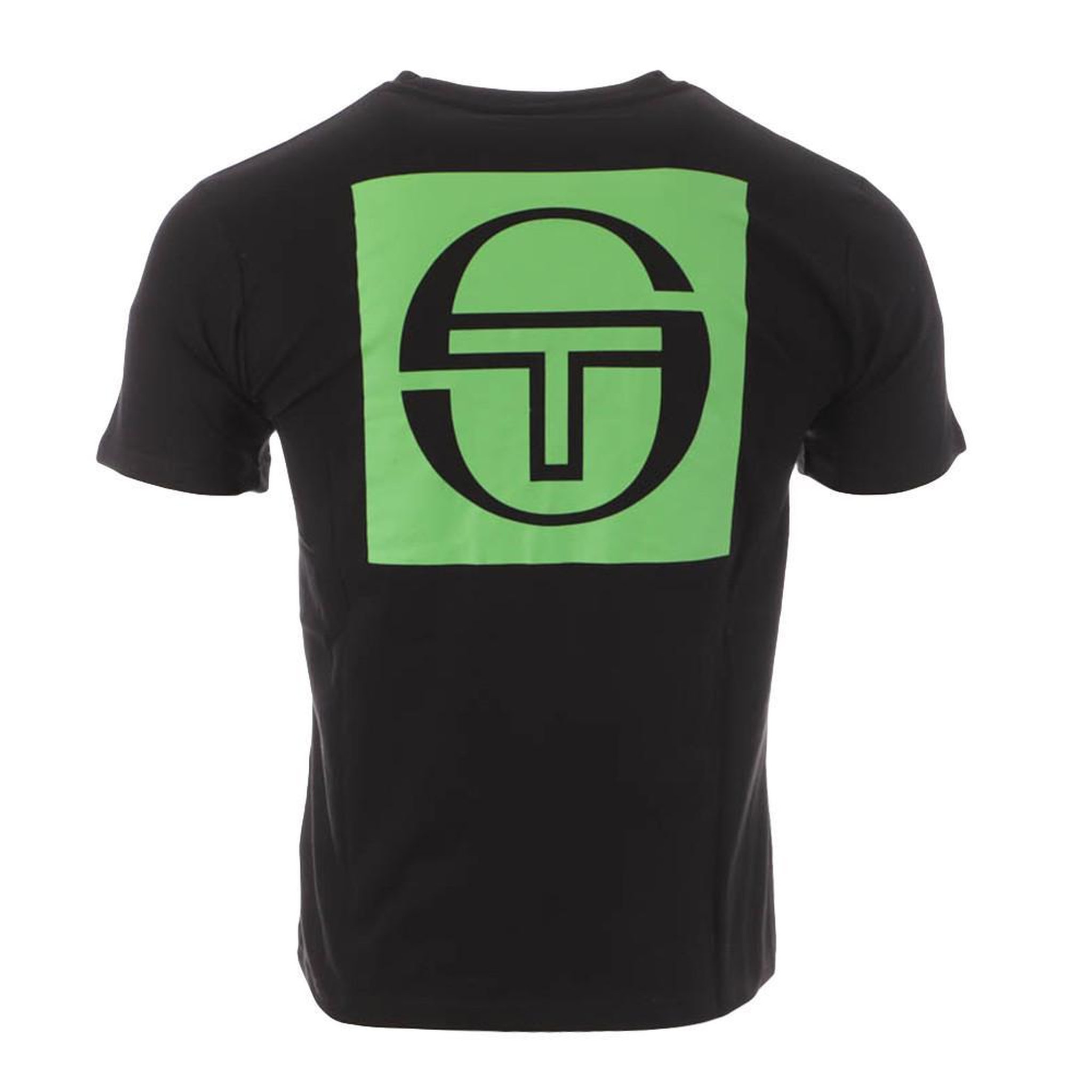 Voir la diapositive 2 : SERGIO TACCHINI T-shirt Noir/Vert Homme Sergio Tacchini Squared