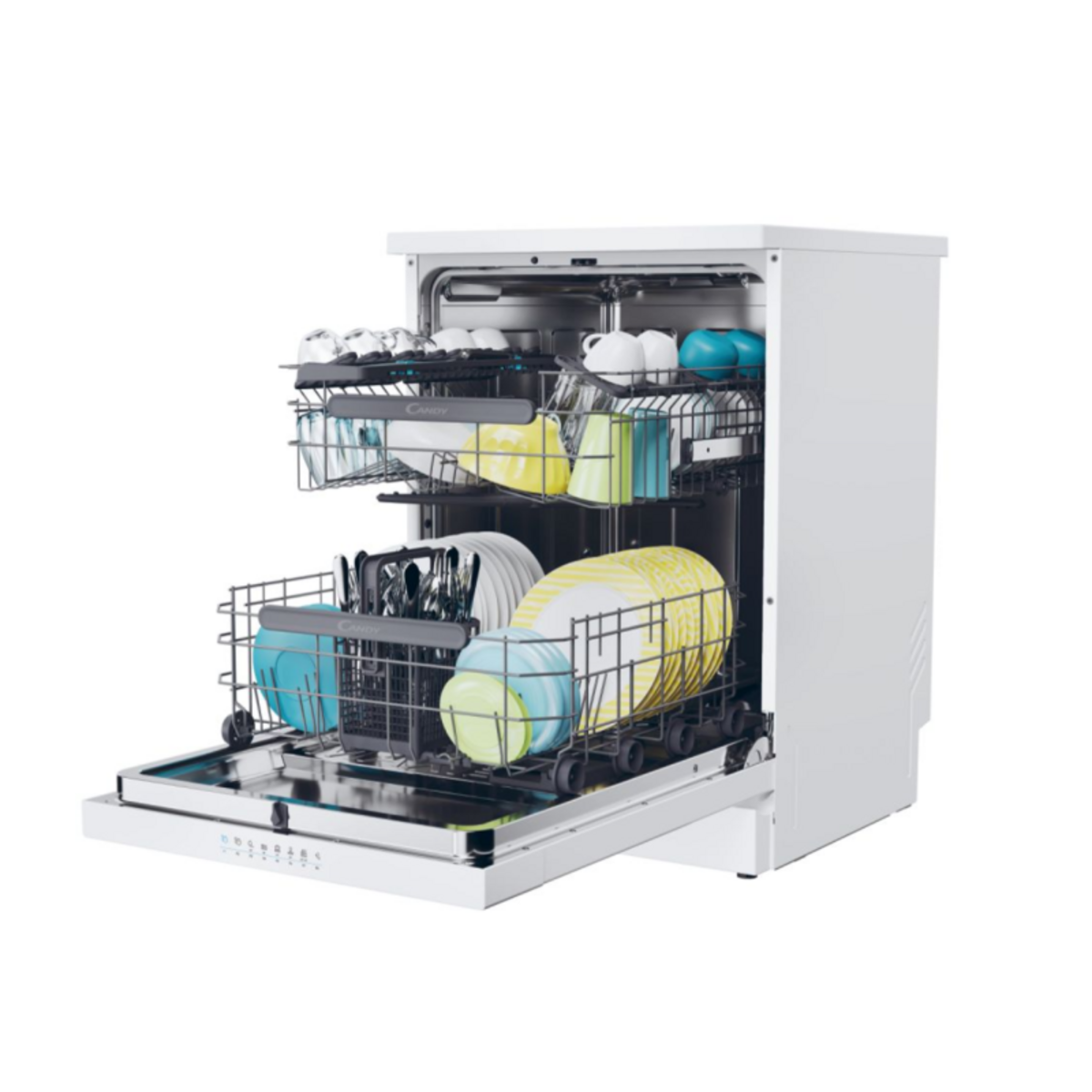 Candy Lave-vaisselle 60cm 15 couverts 41db - CF5C1F0W