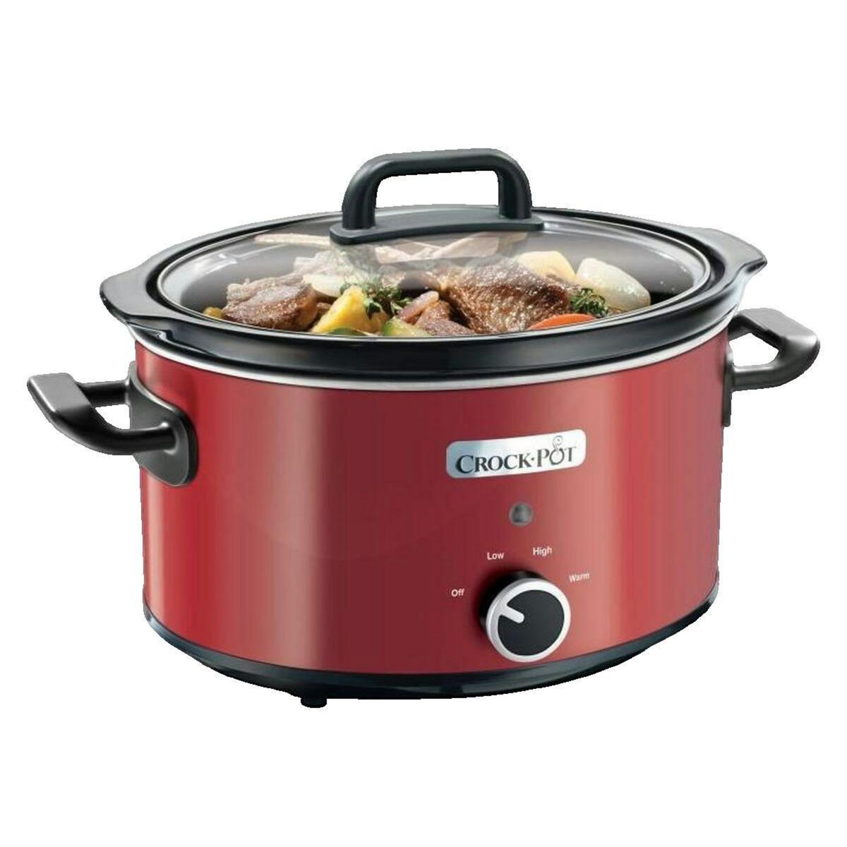 CROCK POT Mijoteuse électrique Crock-Pot 3,5 L rouge