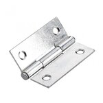 CENTRALE BRICO Lot de 2 charnières universel acier pour meuble, L.36 x l.45 mm