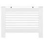 Voir la diapositive 4 : VIDAXL Cache-radiateurs 2 pcs Blanc 112x19x81,5 cm MDF