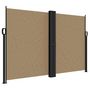 Voir la diapositive 2 : VIDAXL Auvent lateral retractable taupe 160x1200 cm