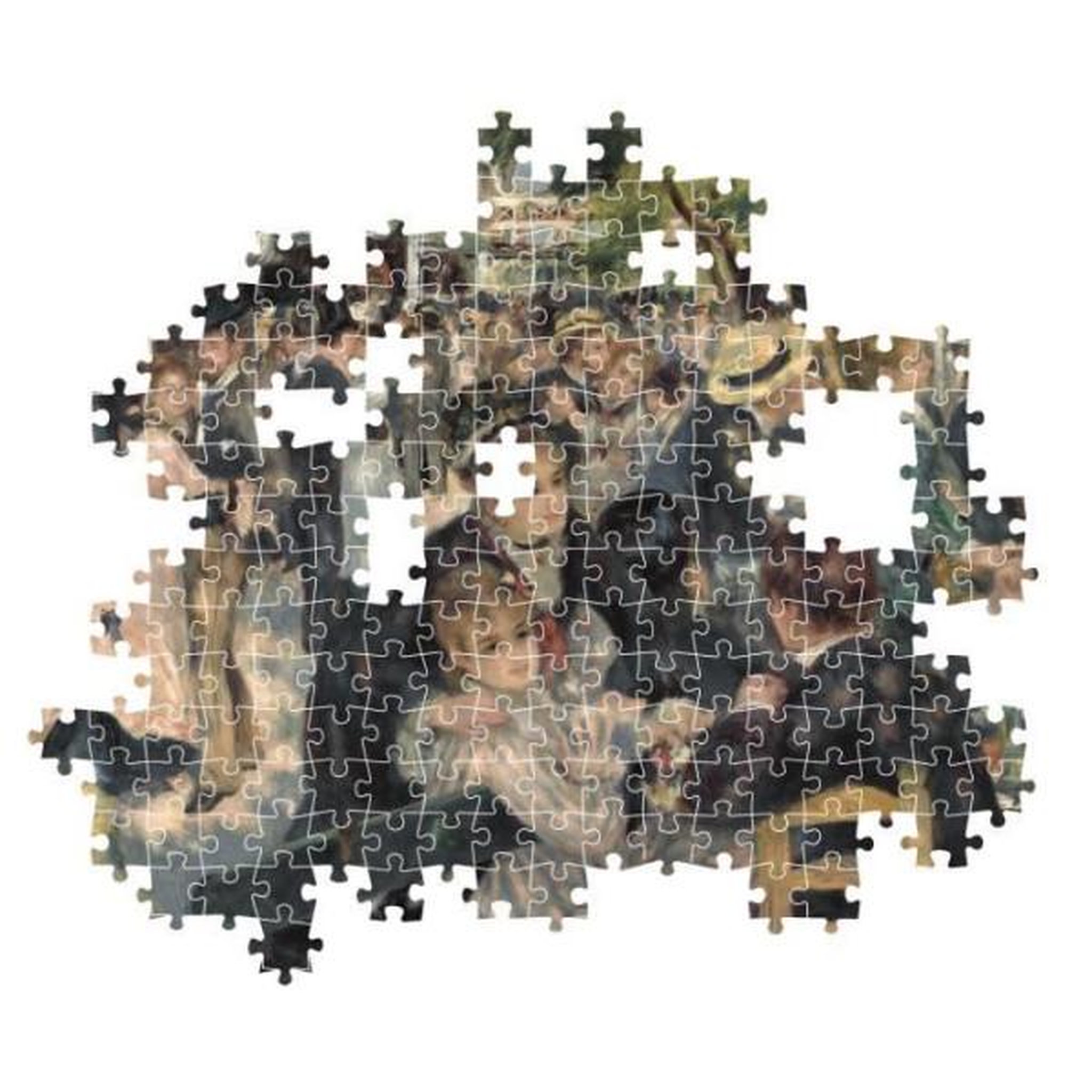 Voir la diapositive 3 : CLEMENTONI Clementoni - compact 1000 pieces - renoir : bal du moulin