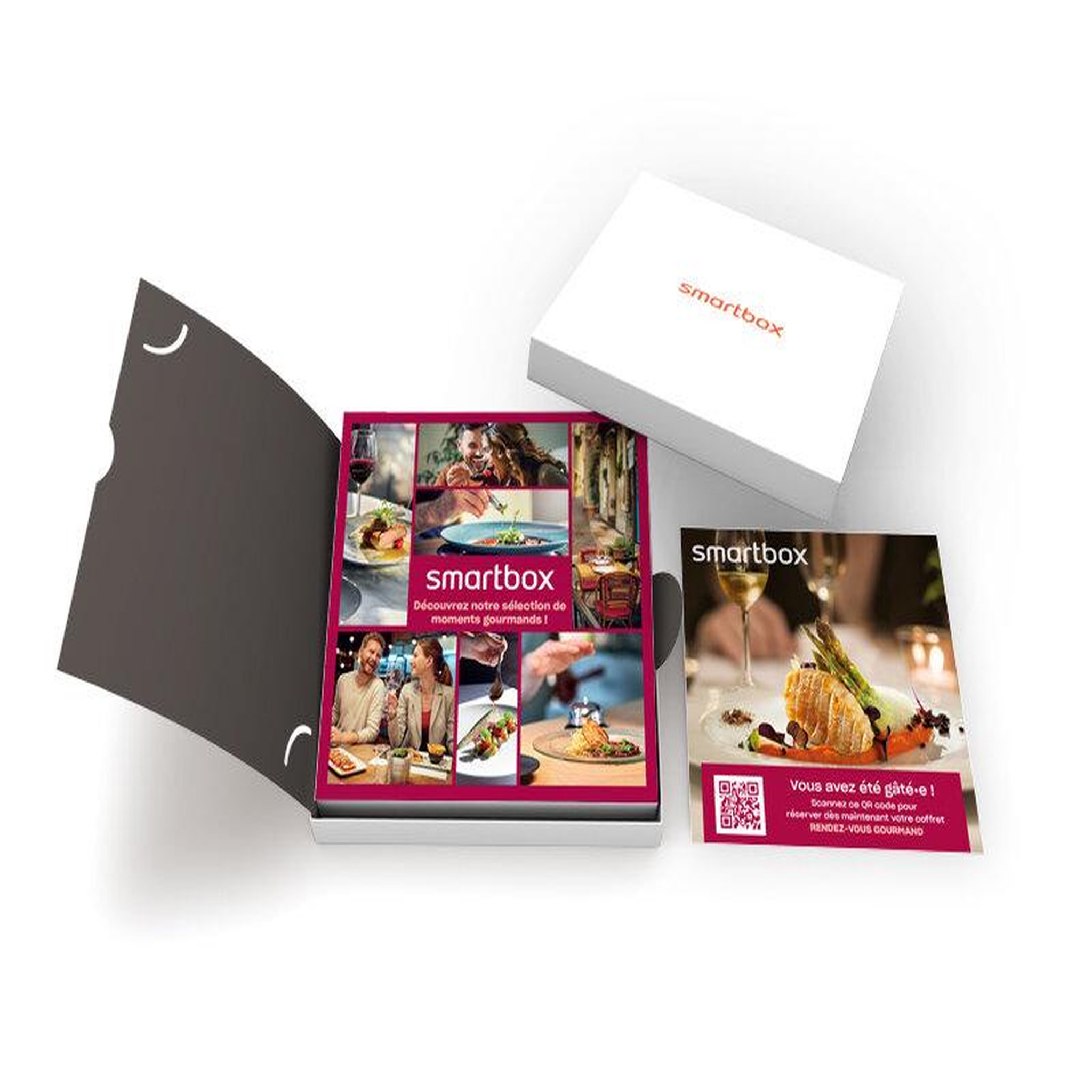 Voir la diapositive 2 : Smartbox Rendez-vous gourmand - Coffret Cadeau Gastronomie
